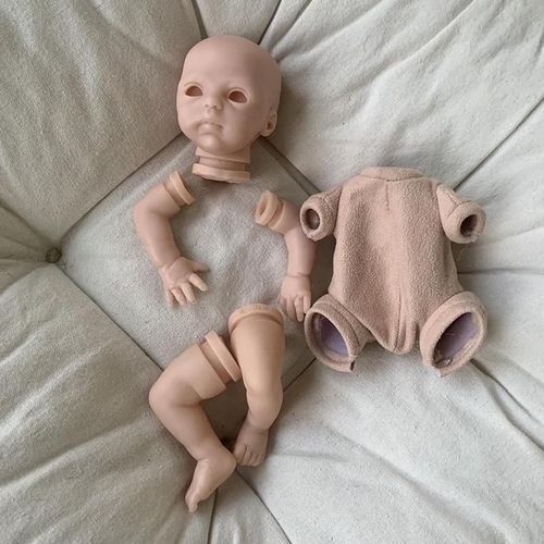Mini Poupées De Renaissance En Chair De 10 Pouces, Kit Nessa, 25cm, Cadeaux De Renaissance Pratiques, Pièces Vierges Pour Maman, Bricolage Pour Filles Et Infrarouges Z0t3