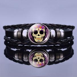 Montre femme tete de mort mexicaine hot sale