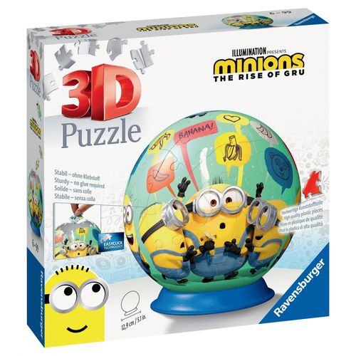 Puzzle Puzzle 3d Rond 72 P - Minions 2