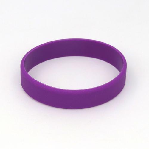 Violet - Circonférence 20cm - Ensemble De Bracelets De Fitness Pour Hommes, 2 Pièces, Rouge, Noir, Blanc, Cadeau, Bijoux Pour Hommes, Femmes, Enfants, Caoutchouc, Silicone, Vente En Gros