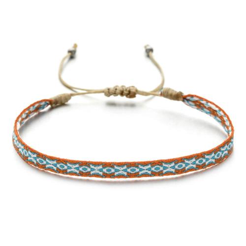 Qqsl070 - Zmzy Bracelets En Corde Tissée Tibétaine Bohème Pour Femmes Et Hommes, Empilage Réglable, Corde Porte Bonheur, N¿Ud, Bijoux, Cadeau, Vente En Gros