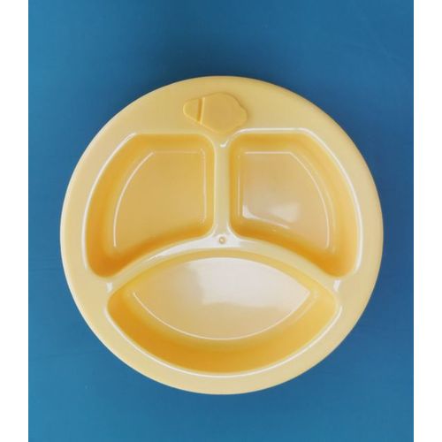 Jaune - Assiette Chauffante Antidérapante Pour Bébé, Bol À Ventouse Anti-Déversement, Garde Les Aliments Au Chaud, Récipient Alimentaire, Vaisselle Enfants Ventouse Alimentation