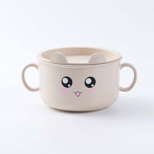 Beige - Assiette Bol D'alimentation Pour Bébé, Récipient De Nourriture Pour Enfants, Set De Table 1 Pièce