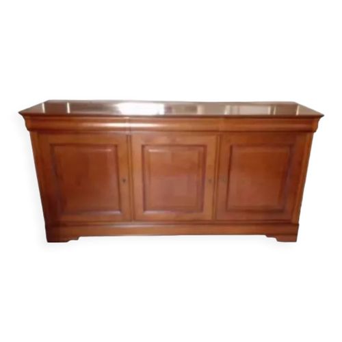 Buffet En Merisier Massif Style Louis Philippe Bois
