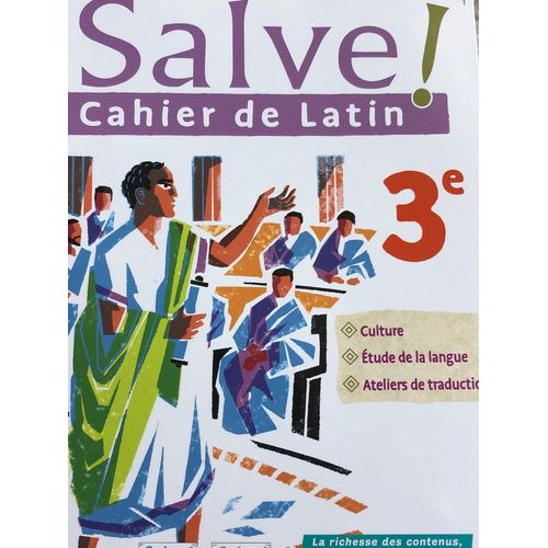 Salve Cahier De Latin 3e. Magnard 