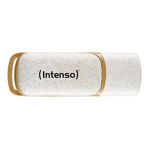 Intenso Green Line - Clé USB - 32 Go - USB 3.2 Gen 1 - brun, beige