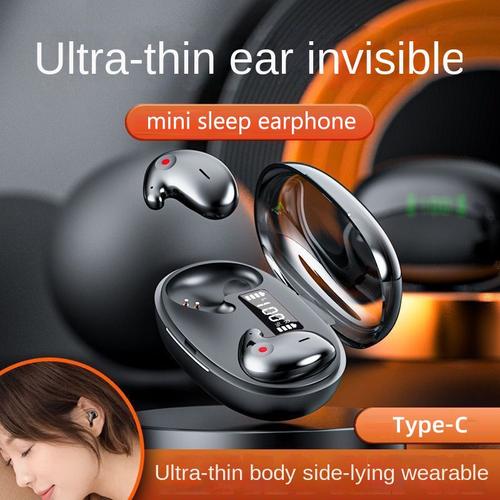 Écouteurs de sommeil invisibles sans fil Bluetooth, écouteurs
