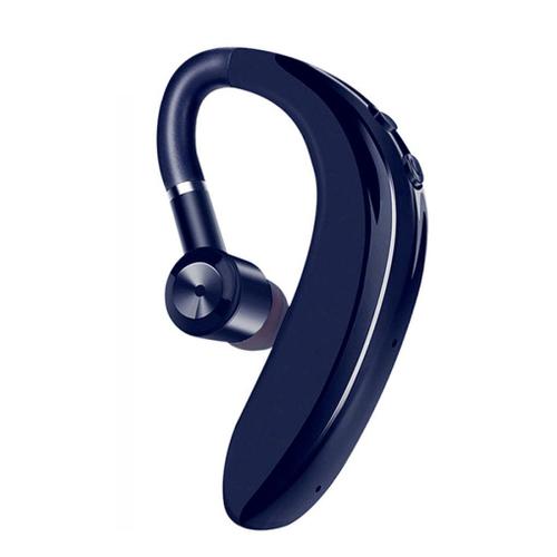 OLAF Business Casque sans fil V5.2 Écouteurs avec affichage de puissance Écouteurs Bluetooth Simple dans l'oreille Crochet Casque Gamer Earphone-Blue-s109 No LED