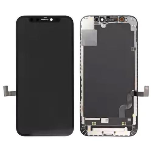 Ecran Lcd & Vitre Tactile Soft Oled Noir Assemblés Sans Châssis Pour Iphone 12 Pro Max (A2342 A2410 A2412 A2411)