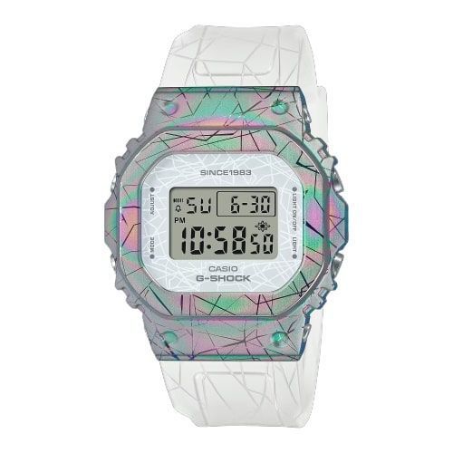 Casio Montre Transparent Digital Femmes G-Shock 40th Anniversary Gm-S5640gem-7er