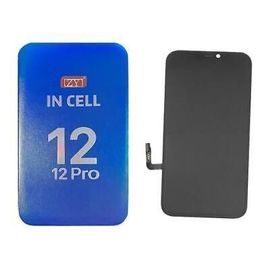 Ecran Lcd Et Vitre Tactile Noir Incell (Zy) Pour Apple Iphone 12 (A2172 A2402 A2403 A2404) / 12 Pro (A2341 A2406 A2407 A2408)