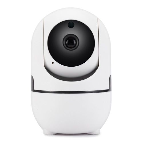 Caméra de surveillance de sécurité sans fil WIFI Moniteur bébé Vision nocturne infrarouge Caméra sans fil a domicile Vidéo Nanny Interphone bidirectionnel, prise AU