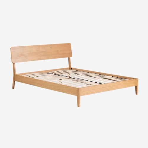 Lit En Bois Gellis 150 X 200 Cm