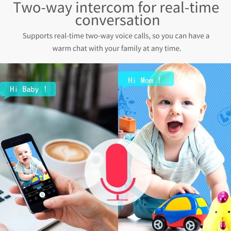 1.3 Mp Camra de surveillance 1080p Wifi Ptz Ip Camra Baby ... - 6