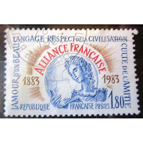 1983. F2257: Centenaire De L'alliance Française.