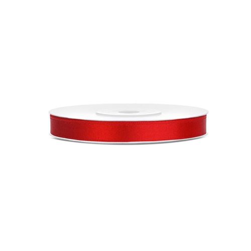 Ruban Satin Rouge 25 M Taille Unique