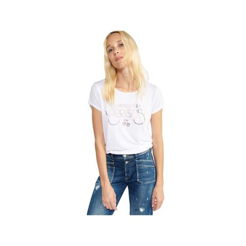 T Shirt Le Temps Des Cerises Basitrame Femme Blanc