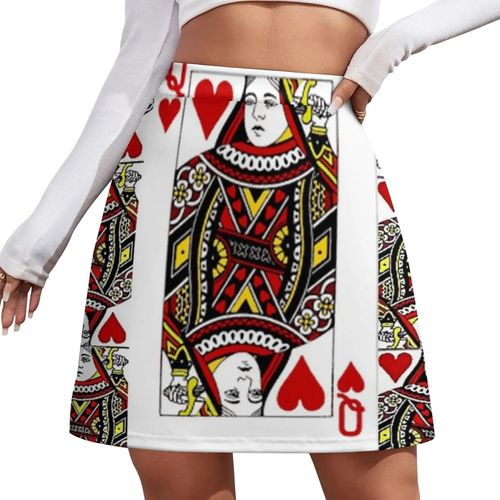 Call Een Of Hearts-Mini Jupe Sur Mesure,Jupe Ying Cards Artasy,Dans Les Vêtements