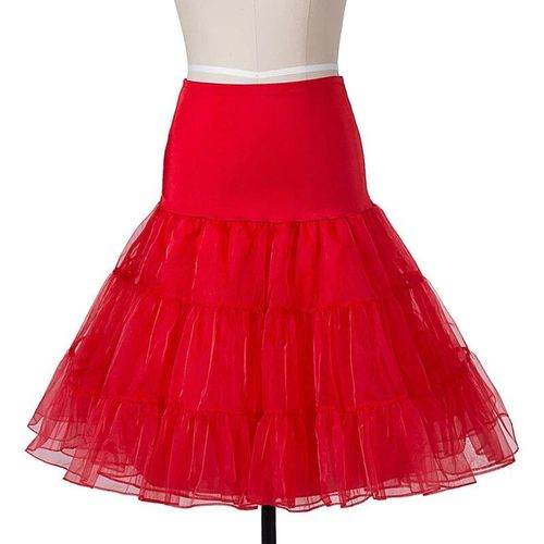 Jupe Tutu Moelleuse Vintage Pour Femme,Jupon Rockabilly,Sous-Jupe,Robe De Rh,Balançoire,Mariage,Années 50,Années 60