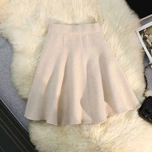 Mini Jupe Taille Haute Élastique Pour Femme,Jupe Tutu Trapèze,Parapluie De Club De Fête,Sexy,Court,Noir,Gris,Automne,Hiver