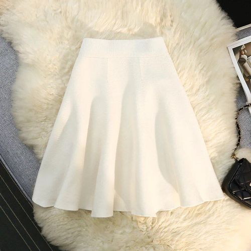 Mini Jupe Taille Haute Élastique Pour Femme,Jupe Tutu Trapèze,Parapluie De Club De Fête,Sexy,Court,Noir,Gris,Automne,Hiver