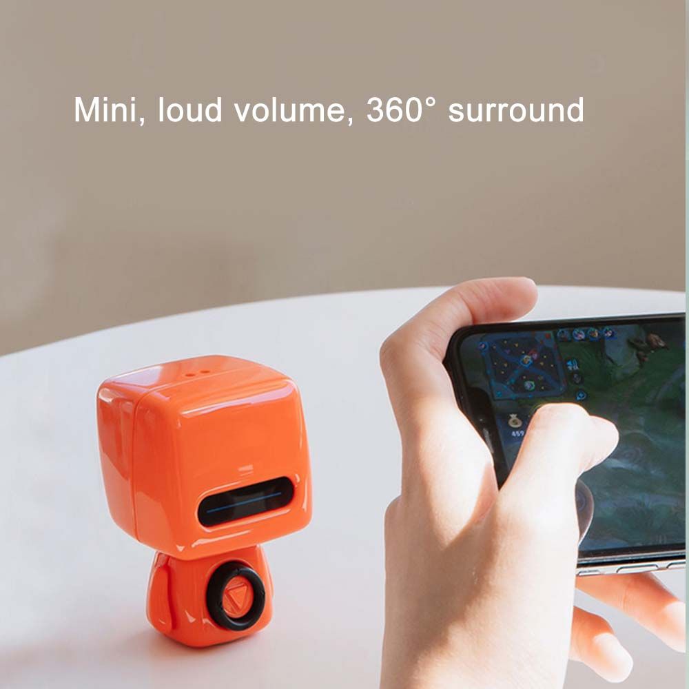 Portable Mini mignon sans fil Bluetooth 5.0 haut-parleur Sup... - 4