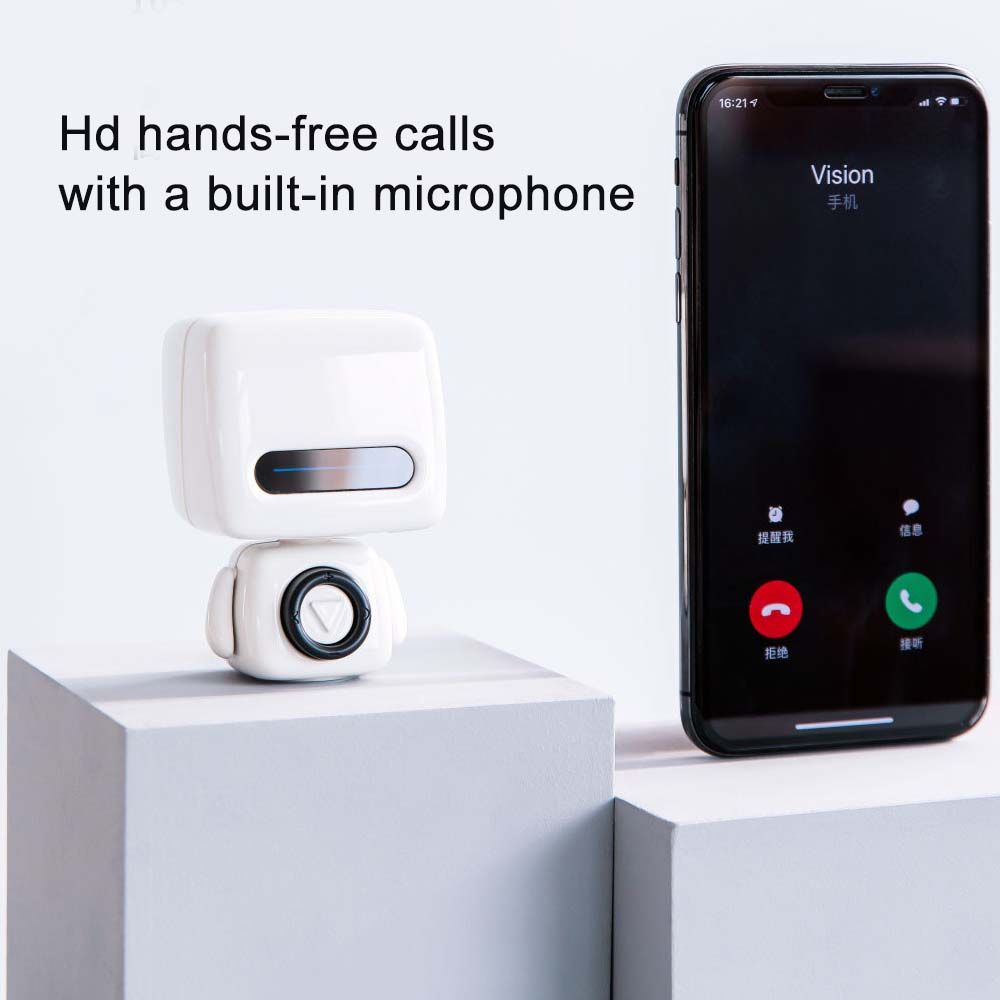 Portable Mini mignon sans fil Bluetooth 5.0 haut-parleur Sup... - 6