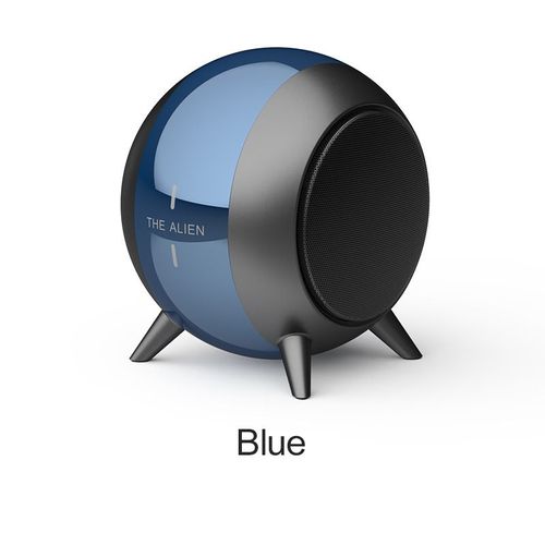 Mini Haut-Parleur Bluetooth Haut-Parleur Portable Sans Fil 9D Surround Subwoofer Haute Qualité Super Lourd Basse Stéréo En Stock Ordinateur,Blue