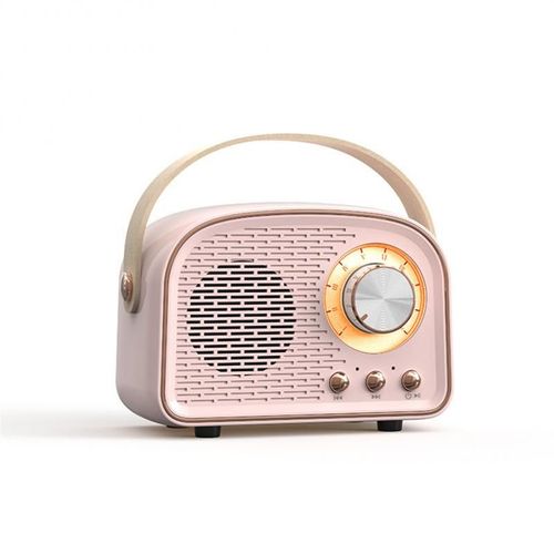 DW21 Rétro Bluetooth Haut-Parleur Stéréo Portable Sans Fil Mini Sound Box Maison Extérieur Petit Haut-Parleur Subwoofer Musique Radio,3