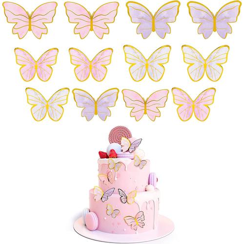 Gâteau papillon Décoration Papillon Gâteau d’anniversaire Décoratio
