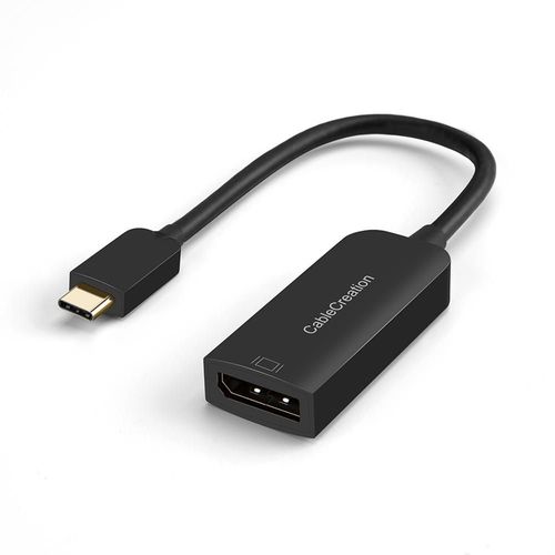 Adaptateur USB C vers DP1.4 8K@30Hz/4K@144Hz Type C vers câble DisplayPort Fonctionne pour Oculus Rift S,Mac Mini 2018,Macbook Pro/Air 2020,Noir