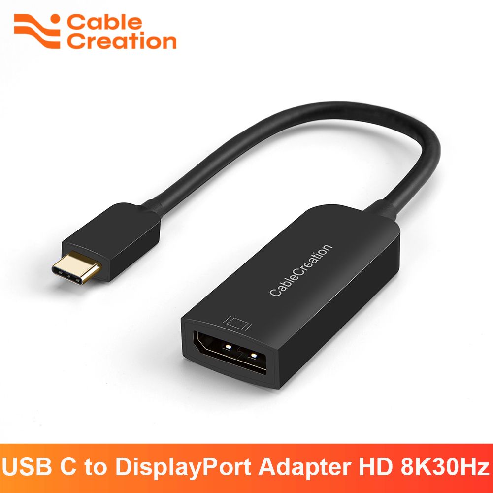 Adaptateur USB C vers DP1.4 8K@30Hz/4K@144Hz Type C vers cb... - 2