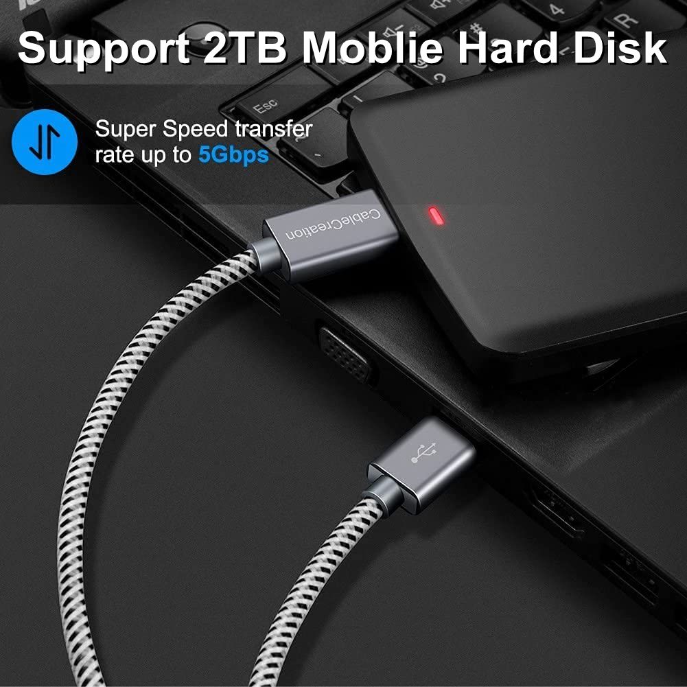 Cble USB Micro B vers Type A Micro Cble Donnes Chargeur R... - 5