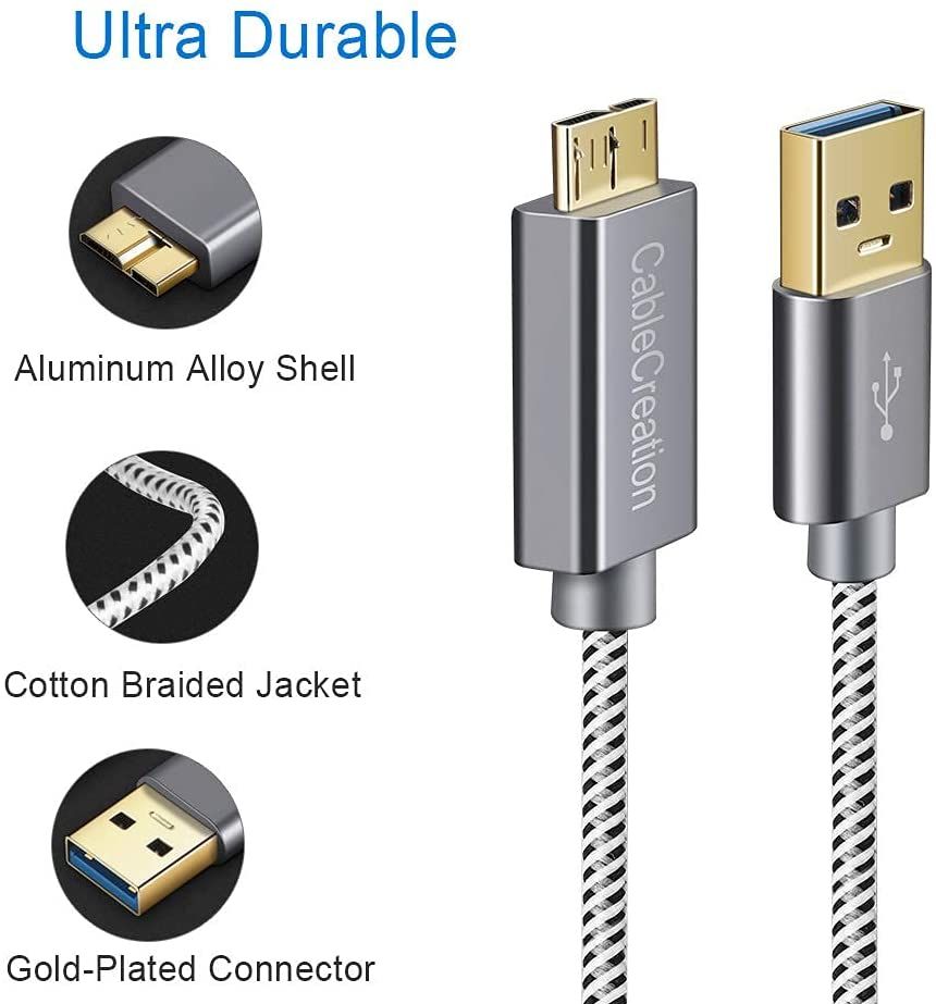 Cble USB Micro B vers Type A Micro Cble Donnes Chargeur R... - 6
