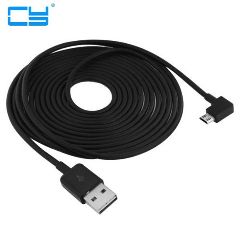 1M 3M 5M Cble micro USB a angle de 90 degrs Cble de charg...