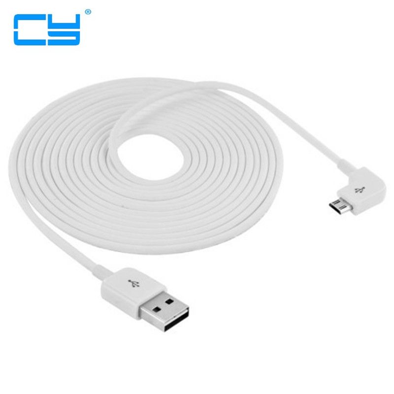Cble micro USB court a 90 degrs 2A 90 Corner Charge rapide...