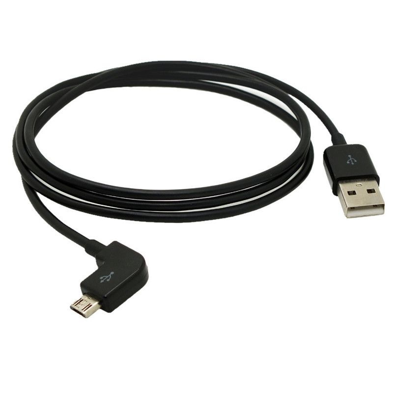 Cble Micro USB Court a 90 degrs 2A 90 Coins Charge Rapide ... - 3