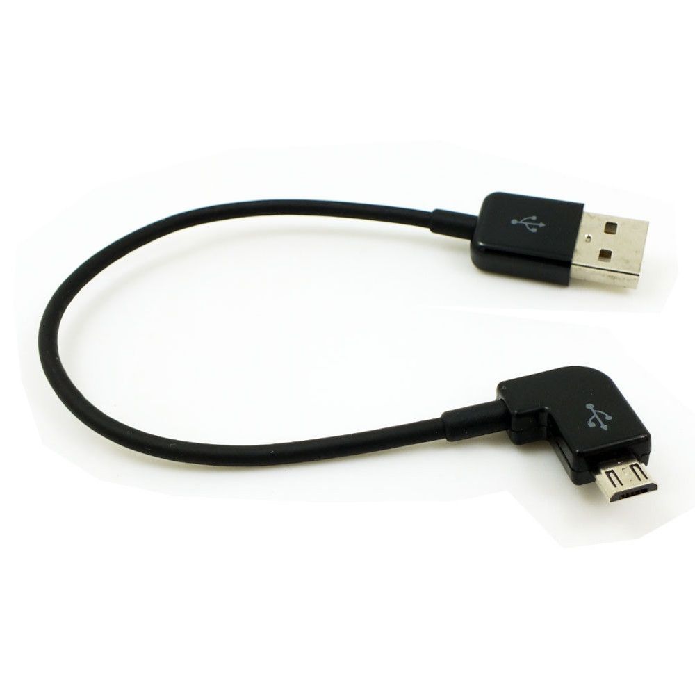 Cble micro USB court a 90 degrs 2A 90 Corner Charge rapide... - 4