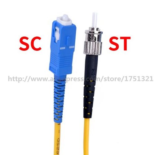 SC a SC LC a LC ST a ST FC a FC Cordon de raccordement Fibre Optique SM Simplex Monomode pour Réseau 3m 5m 10m 20m 30m 50m,15m- SC a ST