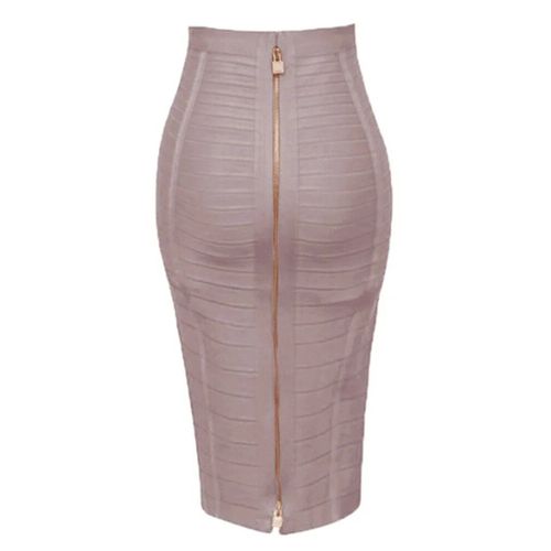Jupe Crayon Moulante Et Élastique De 16 Couleurs Différentes Pour Femme,Vêtement Sexy À Fermeture Éclair,Tailles Xl,Xxl,Orange,Bleu,Noir,Rouge,Blanc,Rose,Été,58cm