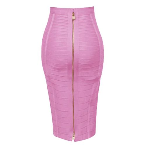 Jupe Crayon Moulante Et Élastique De 16 Couleurs Différentes Pour Femme,Vêtement Sexy À Fermeture Éclair,Tailles Xl,Xxl,Orange,Bleu,Noir,Rouge,Blanc,Rose,Été,58cm