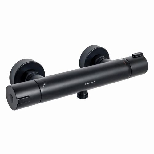 Mitigeur douche thermostatique Up! Urban CLEVER - Noir mat - 61010