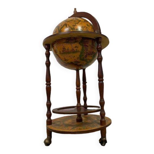 Bar Globe Vintage Meuble Bar Bois