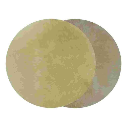 Peau De Tambour Naturelle De Remplacement Durable,Couvertures Africaines De Chèvre Pure,Étui De Tête À La Maison,Accessoires Bongo,2 Pièces - Type Brown