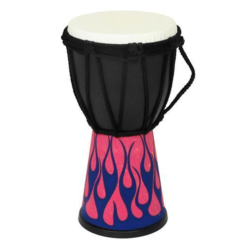 Tambour Africain Traditionnel Fait À La Main,Tambour À Main Africain,Djembe Coloré Pour Enfants,Étude,Touche Itude Persch,4 Pouces - Type Zf-06