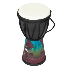 Tambour Africain Traditionnel Fait À La Main,Tambour À Main Africain,Djembe Coloré Pour Enfants,Étude,Touche Itude Persch,4 Pouces - Type Zf-07