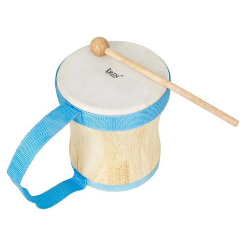 Y-Orff Persch-Tambours Indiens En Bois Portables,Tambour En Peau De Mouton,Instruments Résistants À L'usure Avec Baguettes,Cadeaux Pour Enfants - Type Blue