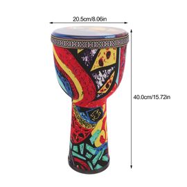 Percusson-Tambour De Sol Djembe Africain En Pvc,Nikpersch,Main Musicale Légère,Batbr,Corps Électronique