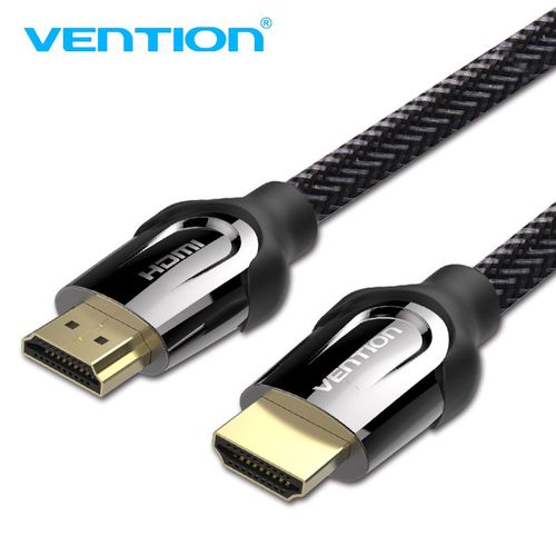 Vention Câble HDMI HDMI vers HDMI 2.0 Câble 4K pour Xiaomi Projecteur Nintend Switch PS4 Télévision TV Box xbox 360 3m 15m Câble Chaud,Noir- 1.5m