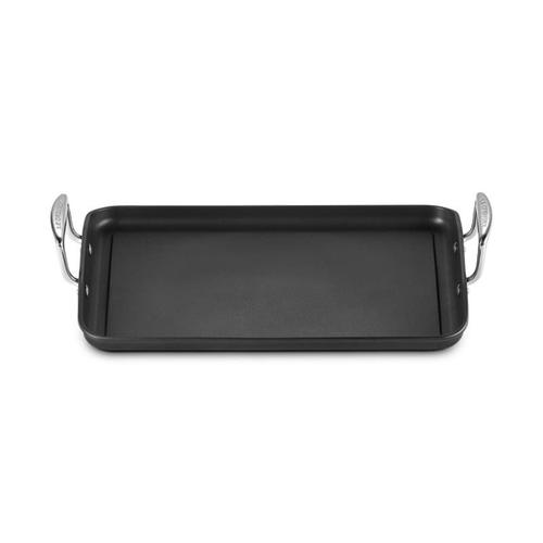 LE CREUSET Plancha Géante Rectangulaire Anti-Adhérente Les Forgées 35 x 25 cm